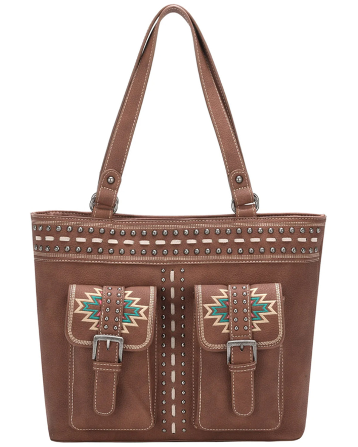 Montana West Women's Southwestern Print Concealed Carry Tote