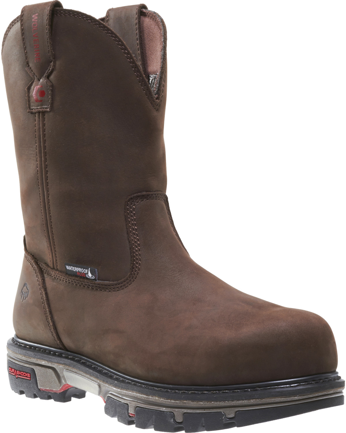 wolverine durashock steel toe boots