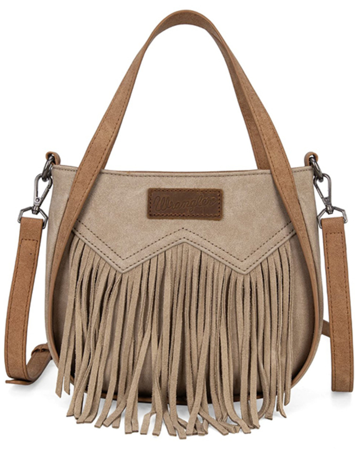 Wrangler Women's Toe Tone Fringe Crossbody Bag
