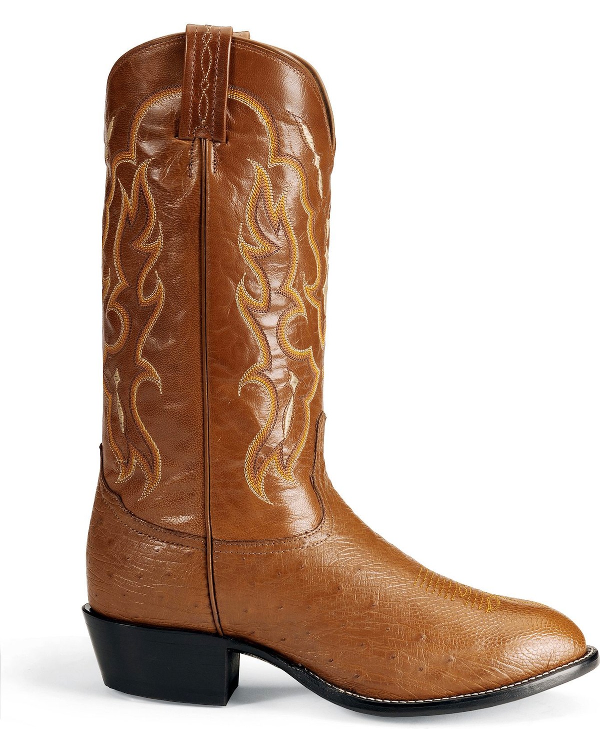 tony lama men's smooth ostrich exotic boots