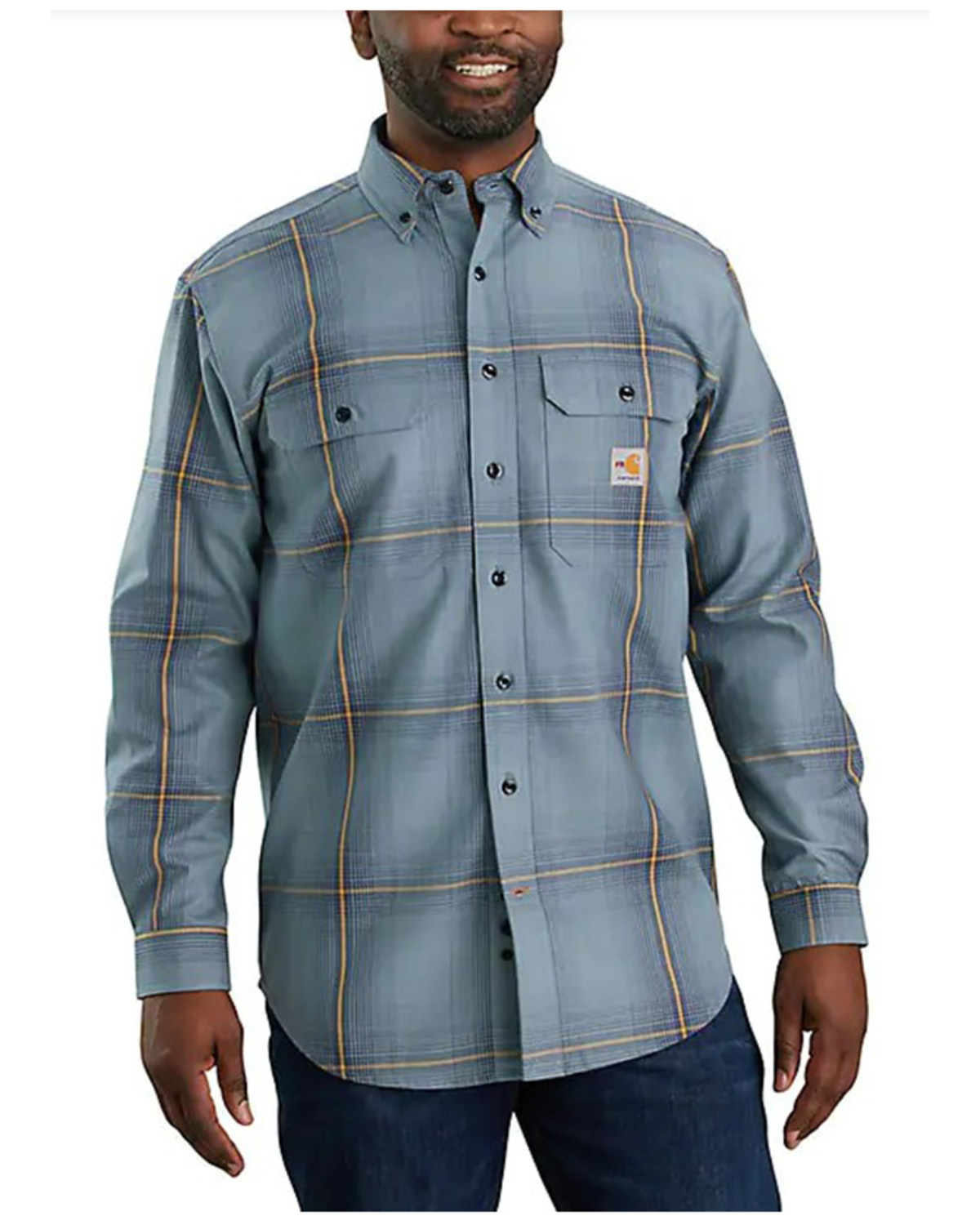 Carhartt Men's FR Force Rugged Flex® Long Sleeve Western Work Shirt
