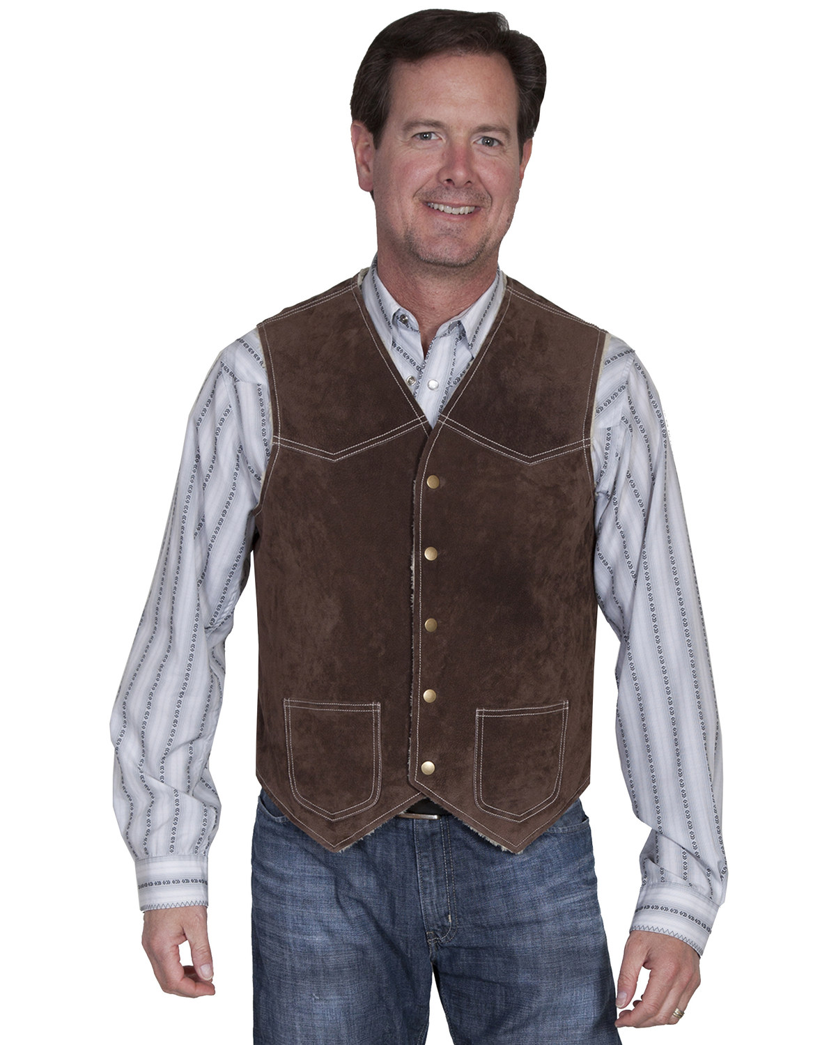 Scully Men's Boar Suede Hunting Vest | Boot Barn