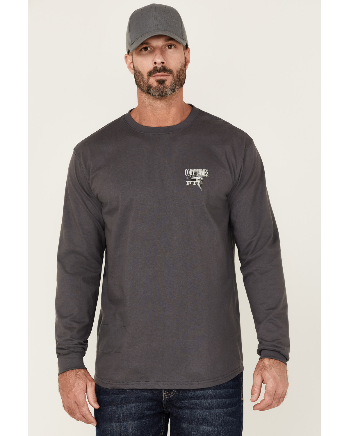 Cody James Men's FR Bandit Graphic Long Sleeve Work T-Shirt