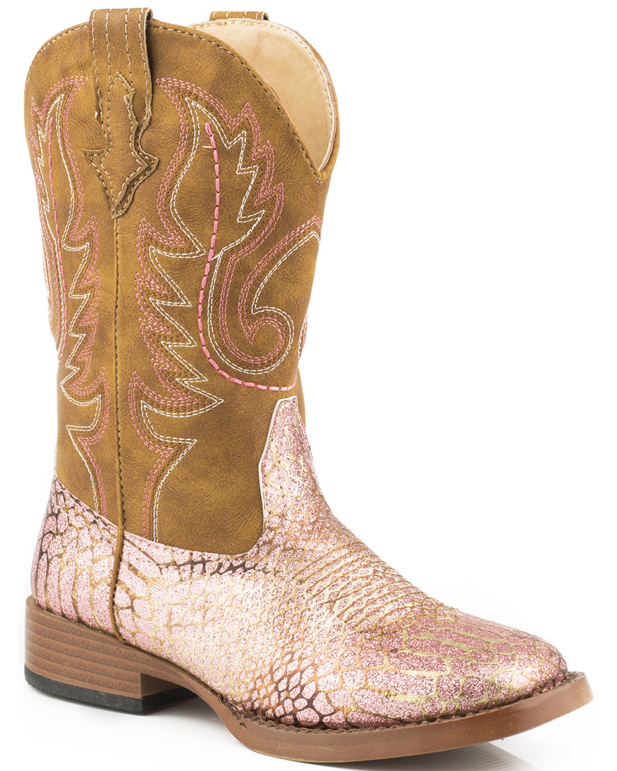 brown boots for wide calves