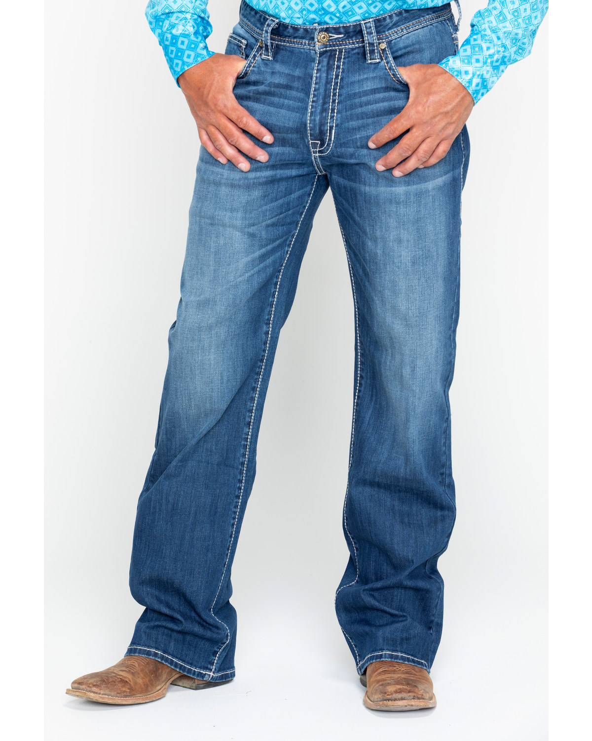 rock and roll cowboy jeans