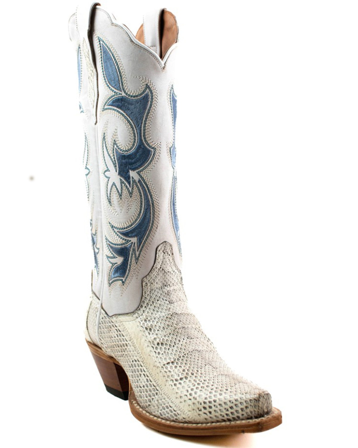Dan Post Women's Exotic Watersnake Western Boots - Snip Toe