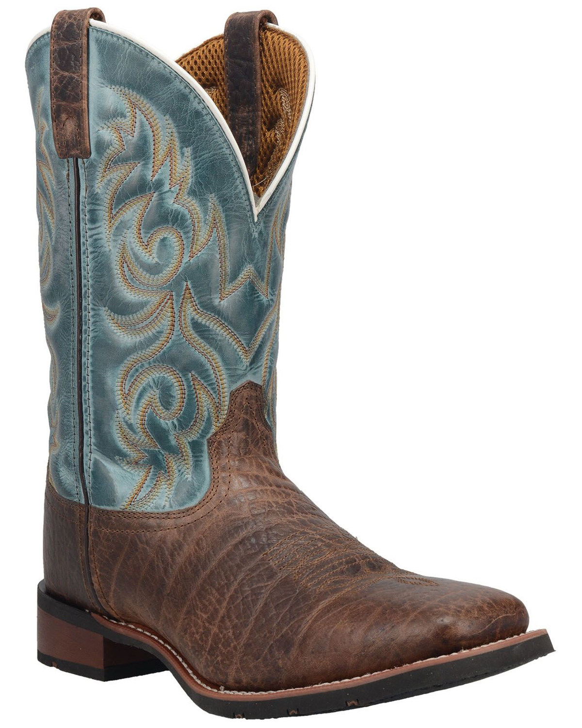 Laredo Men's Bisbee Western Boots - Broad Square Toe