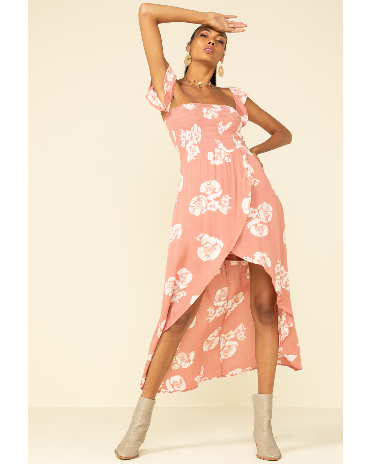 womens blush dress