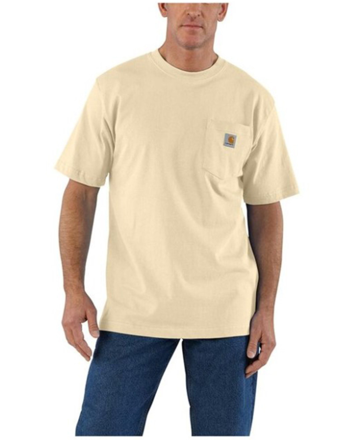 Carhartt Men's Loose Fit Heavyweight Short Sleeve Pocket T-Shirt