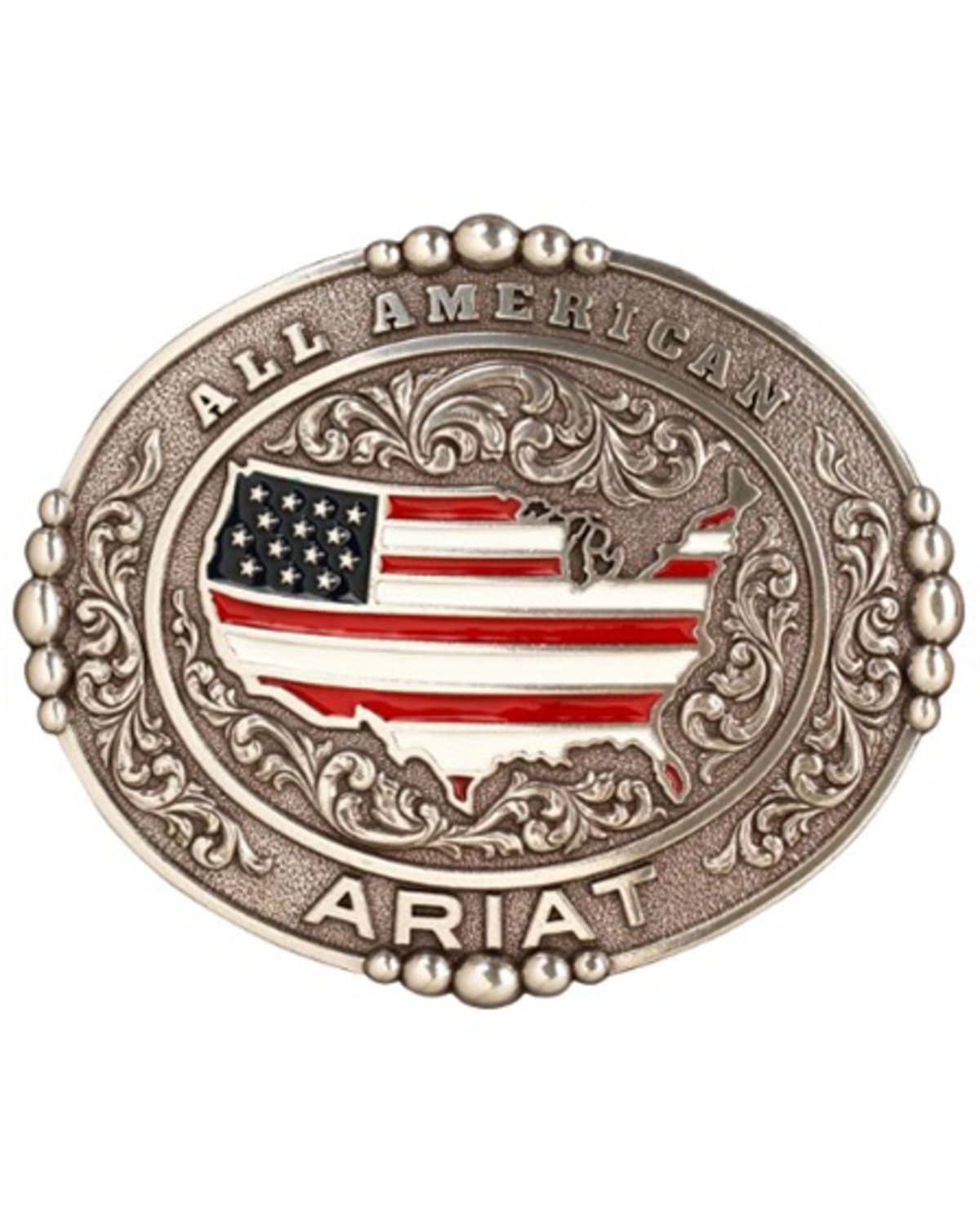 Ariat Men's All American Oval Belt Buckle