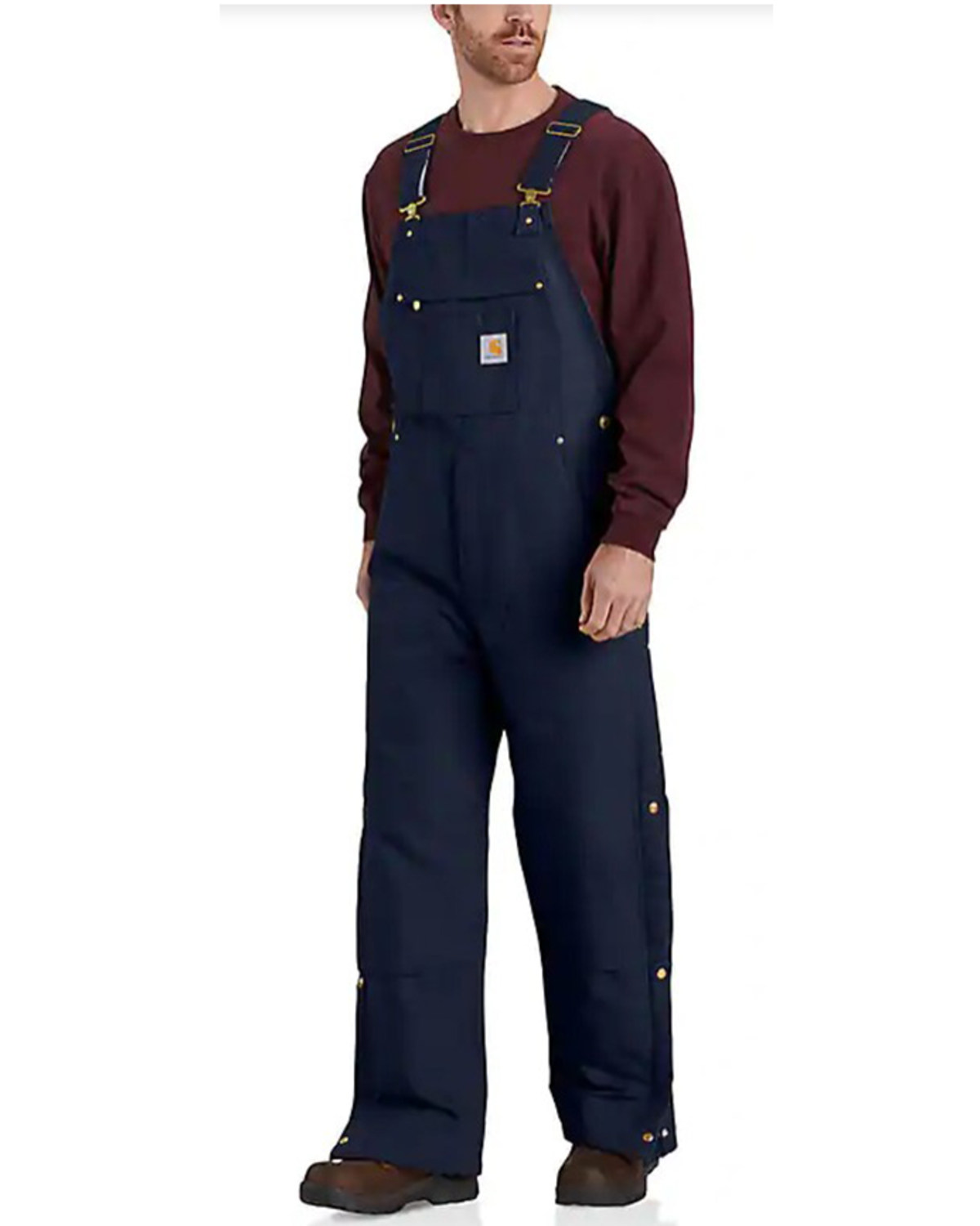 Carhartt Men s FR Loose Fit Fir Duck Insulated Bib Overall Big Pueblo Mall