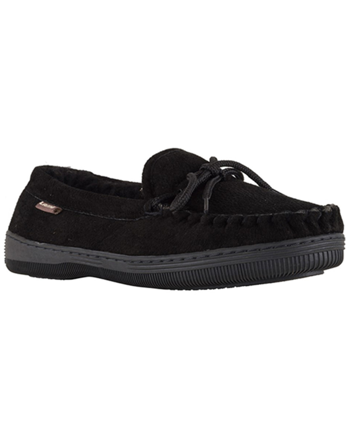 Lamo Footwear Men's Leather Moccasin Slippers - Moc Toe
