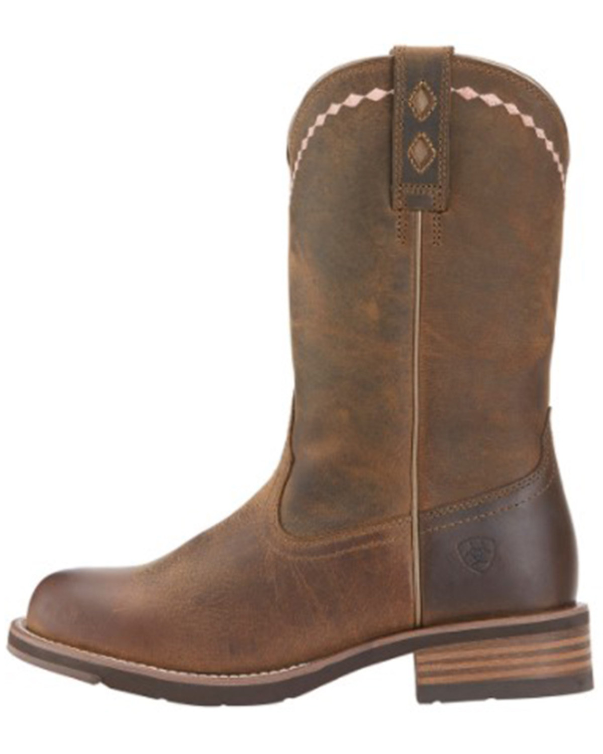 ariat unbridled roper western boot