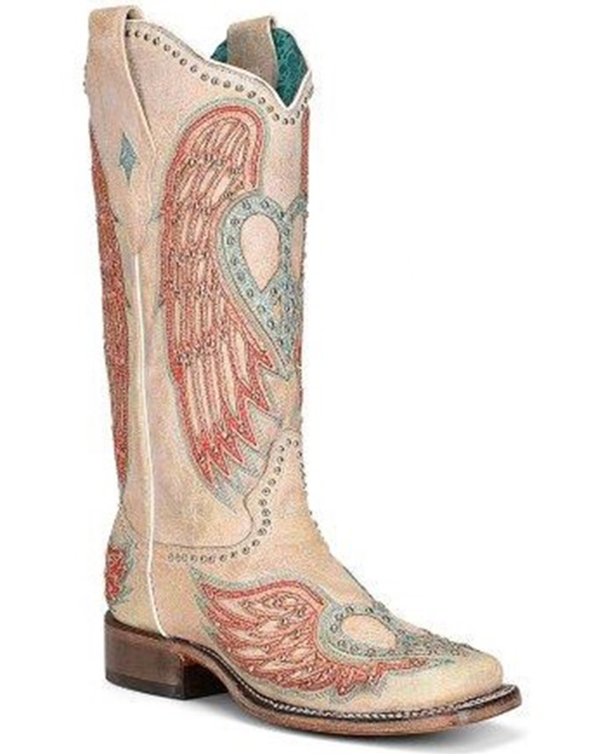 Corral Women's Heart & Wing Western Boots - Square Toe