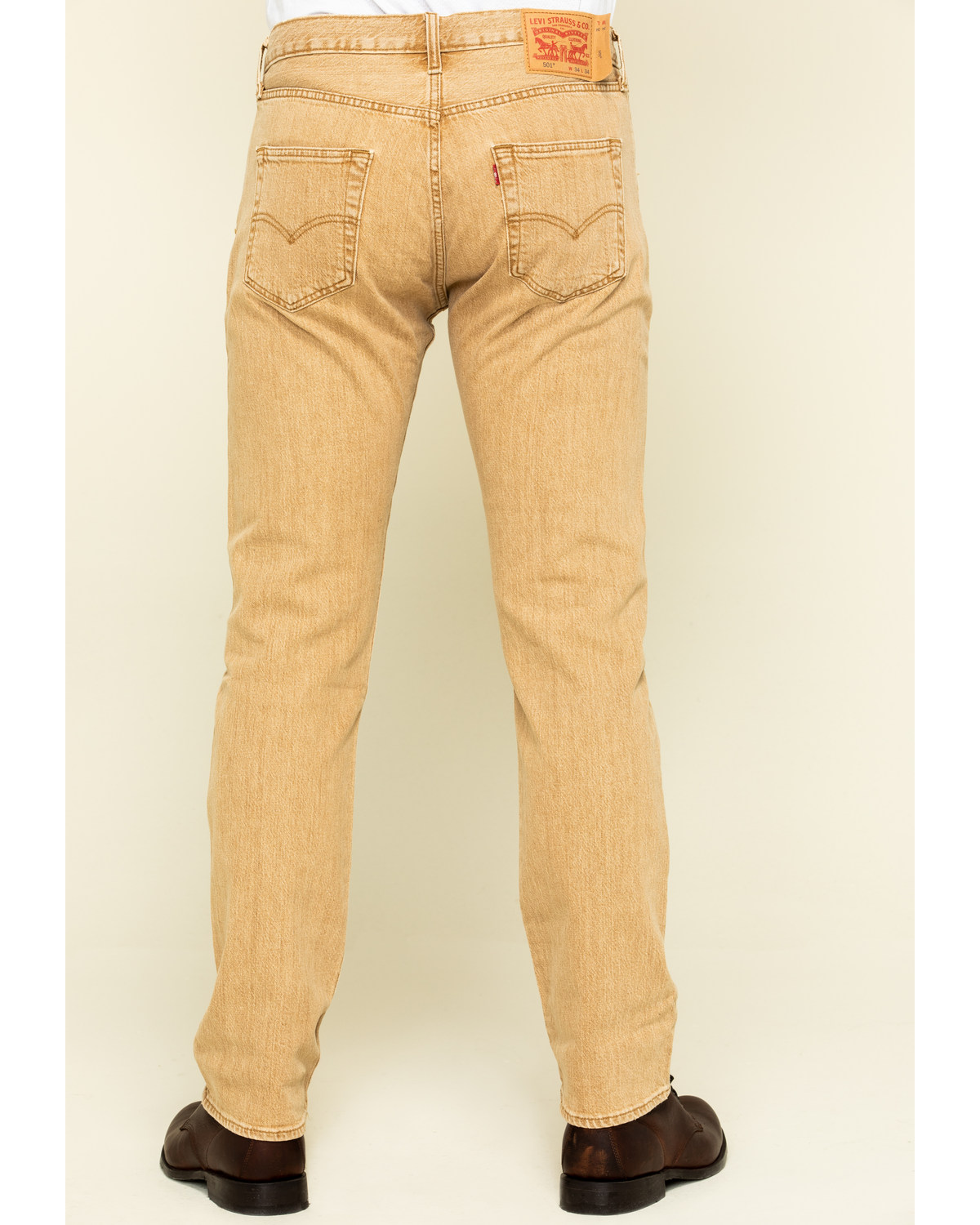 Levi&#39;s Men&#39;s Tan Desert Woods Original Stretch Fit Jeans | Boot Barn