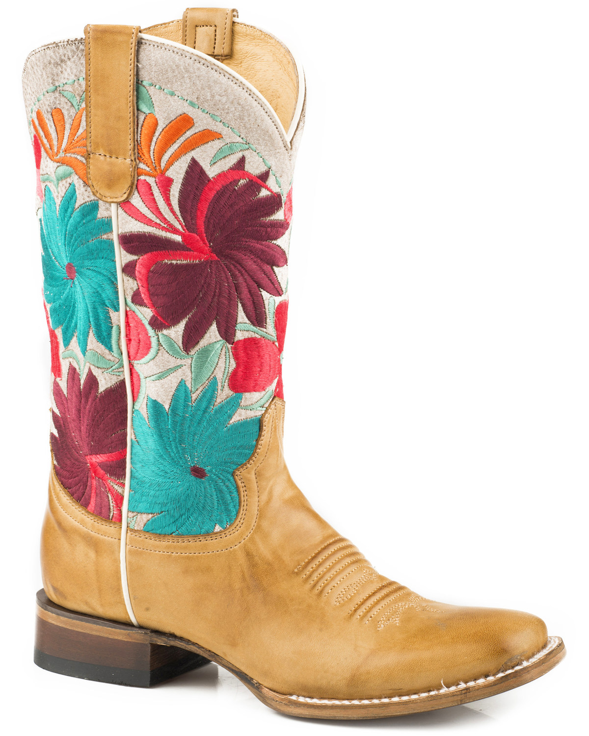 floral western boots