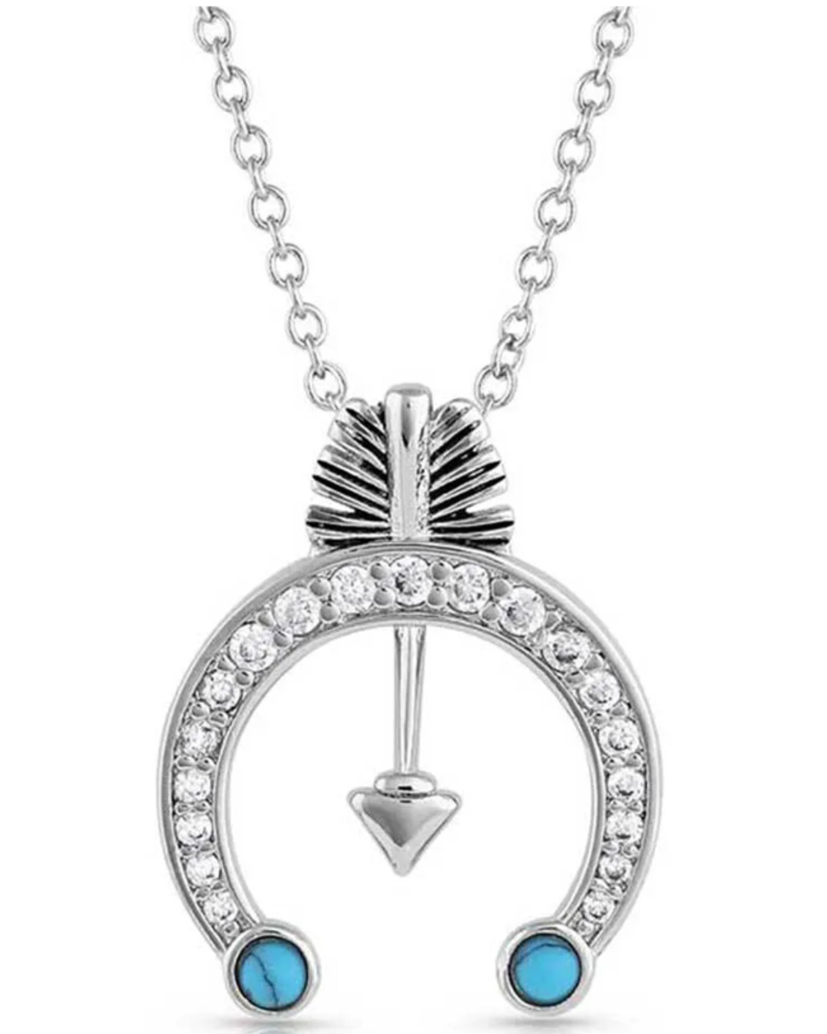 Montana Silversmiths Women's Creating Your Luck Blossom Necklace