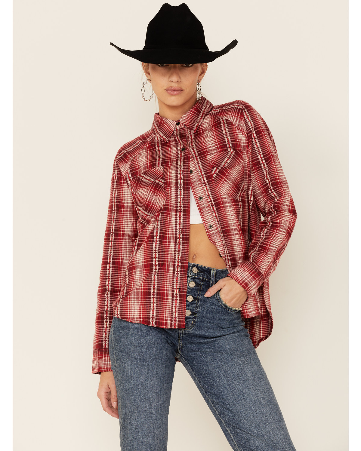 Wrangler Retro Women's Flannel Plaid Shirt