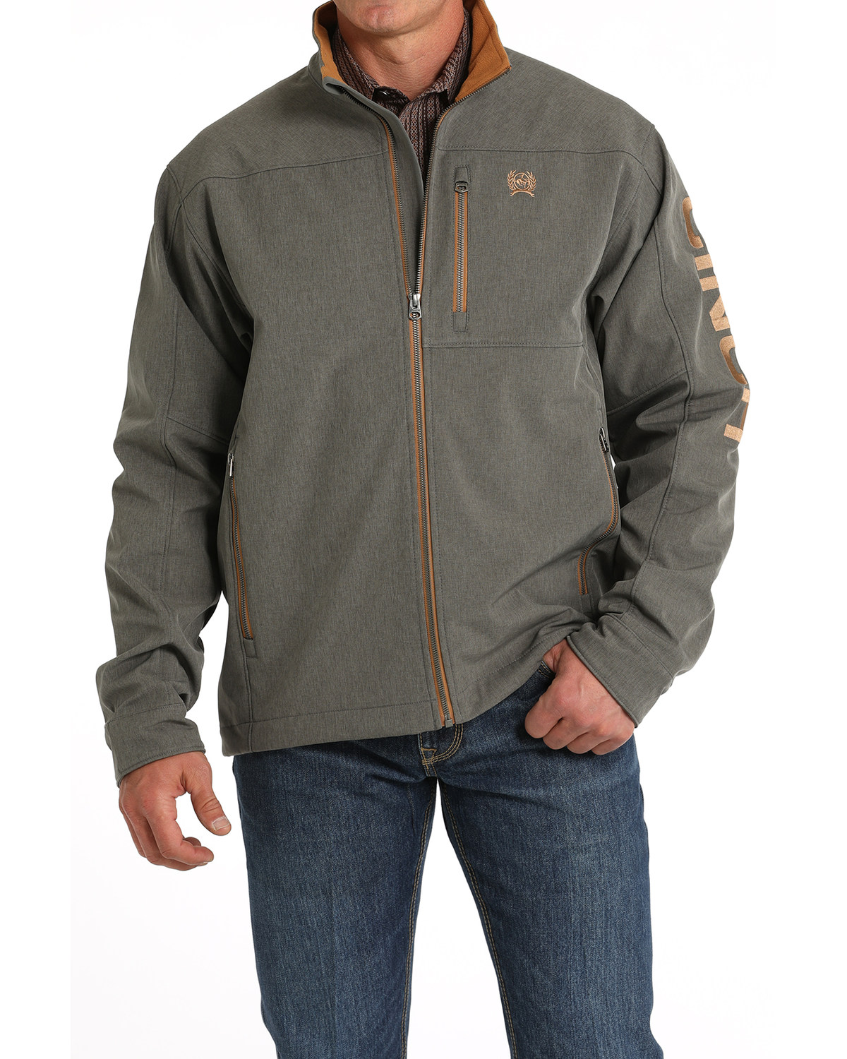 Cinch men's softshell jacket clearance