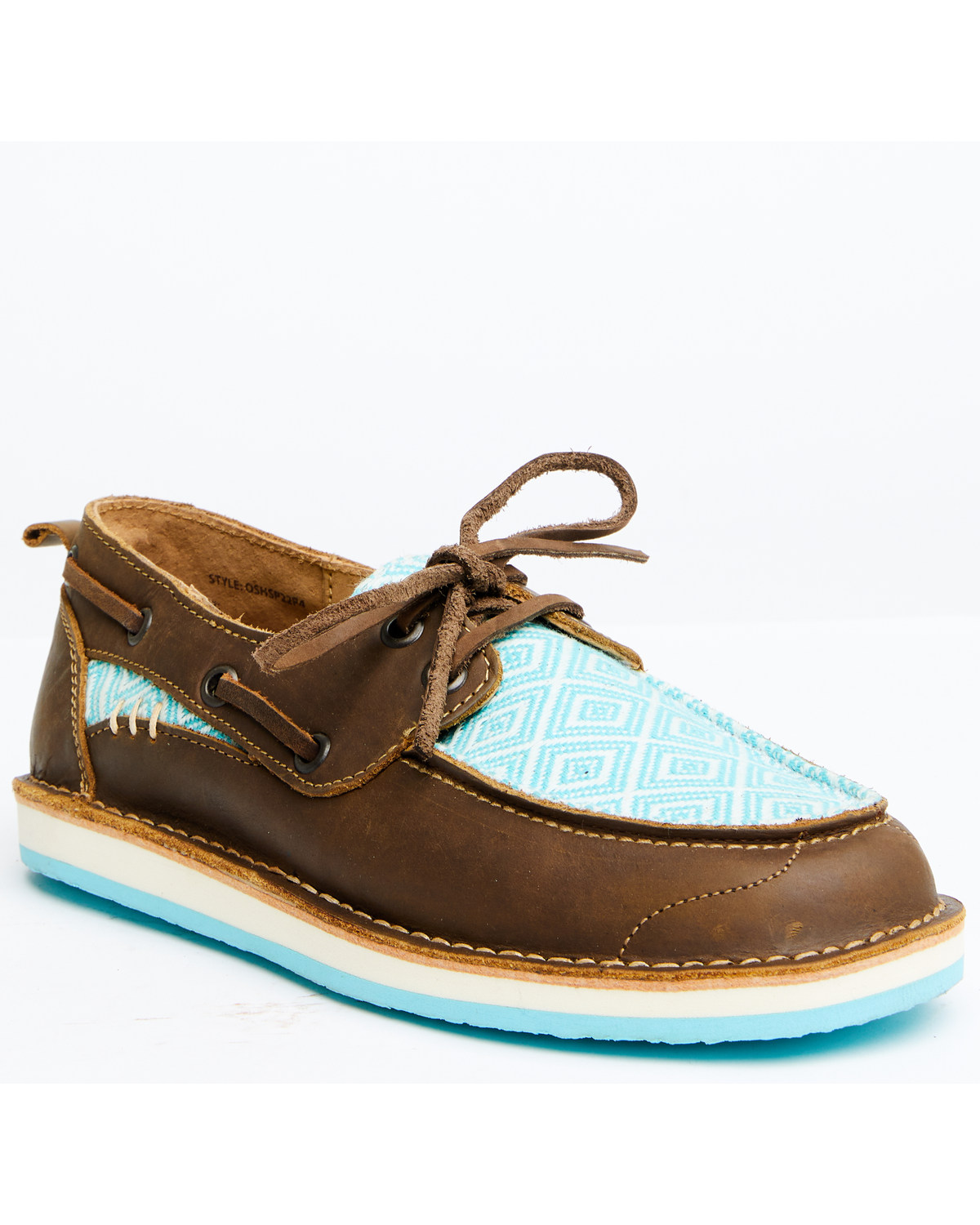 RANK 45® Women's Southwestern Slip-On Casual Shoe - Moc Toe