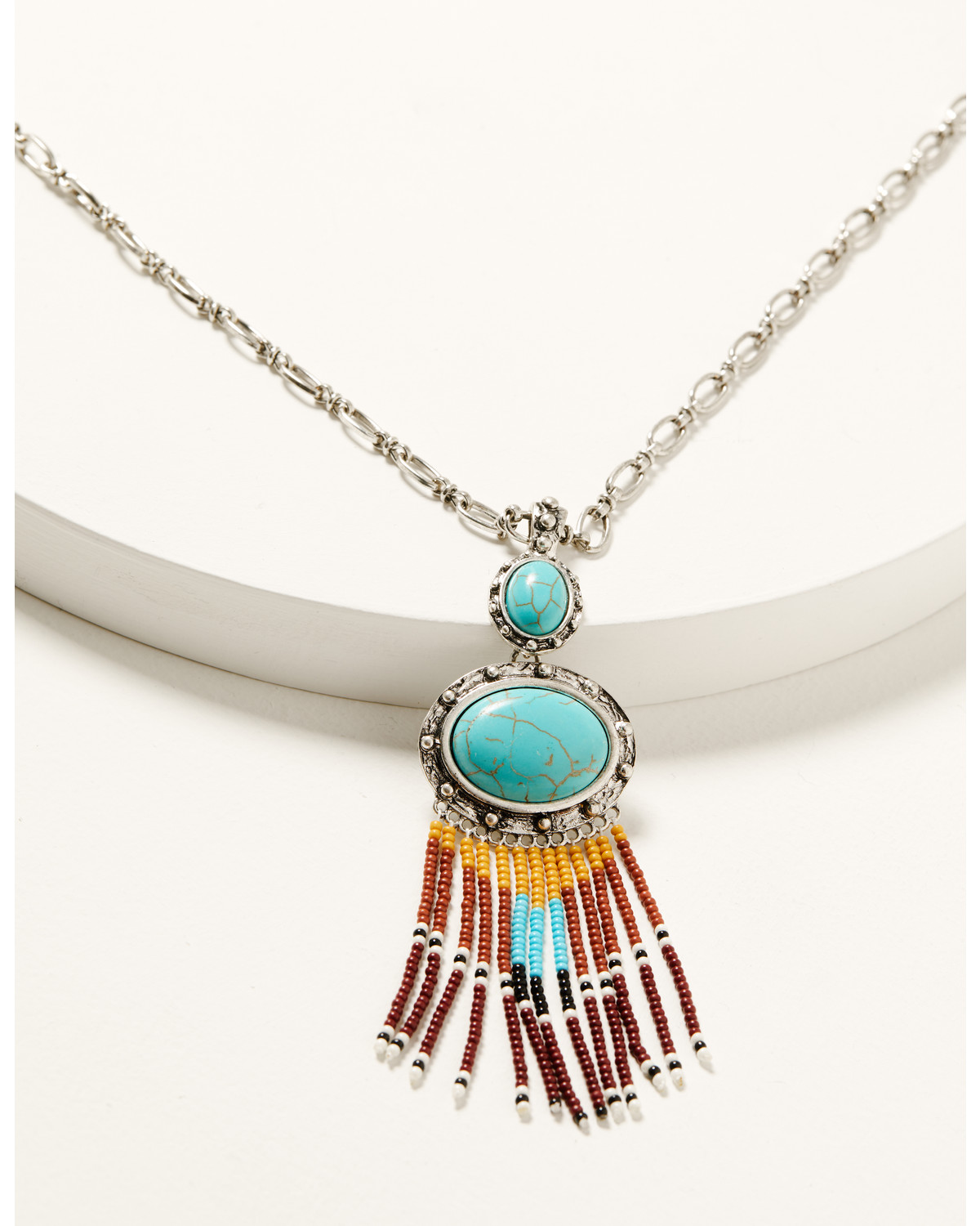 Shyanne Women's Frontier Antique Silver Necklace
