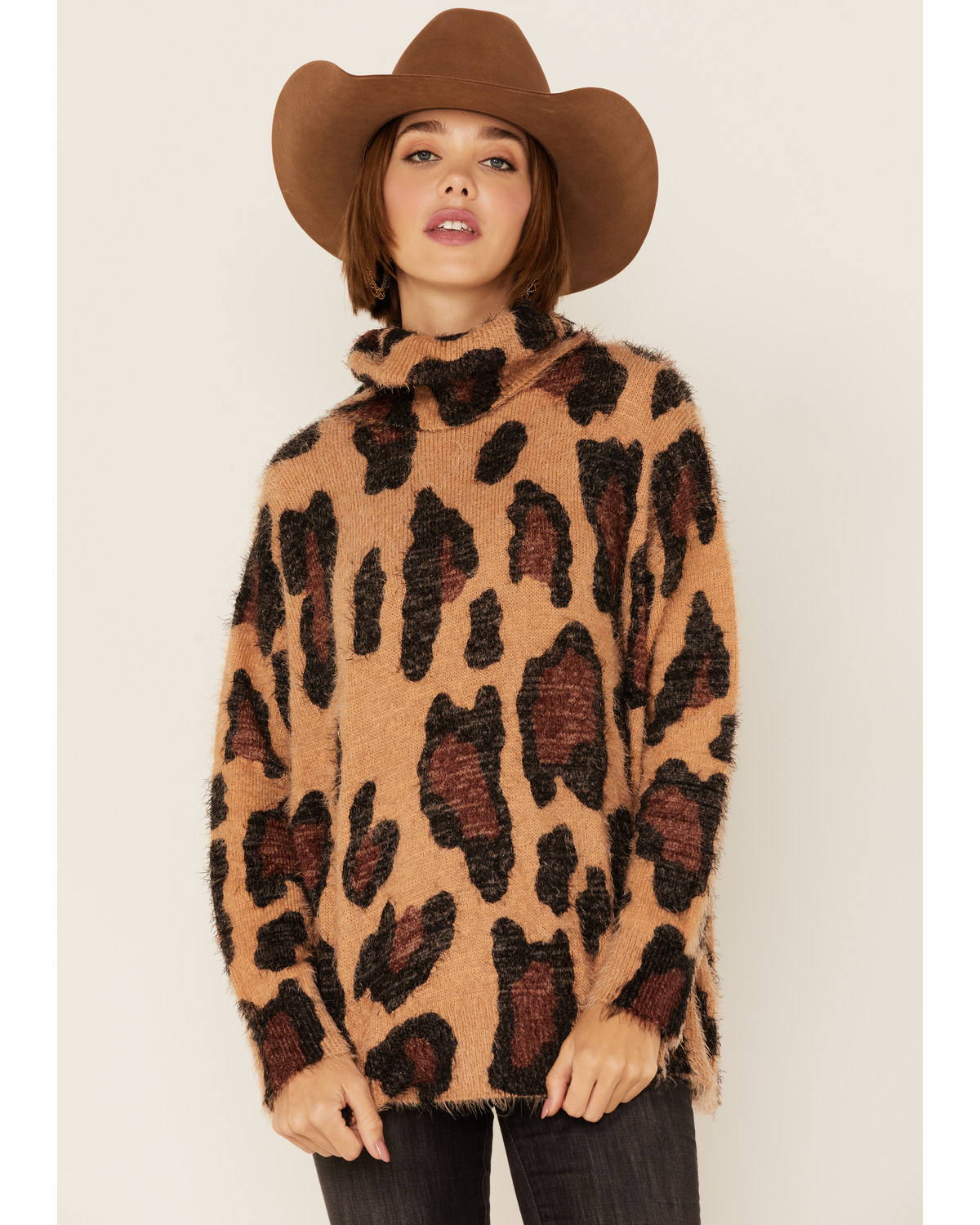 Show Me Your Mumu Women's Cheetah Fever Sweater