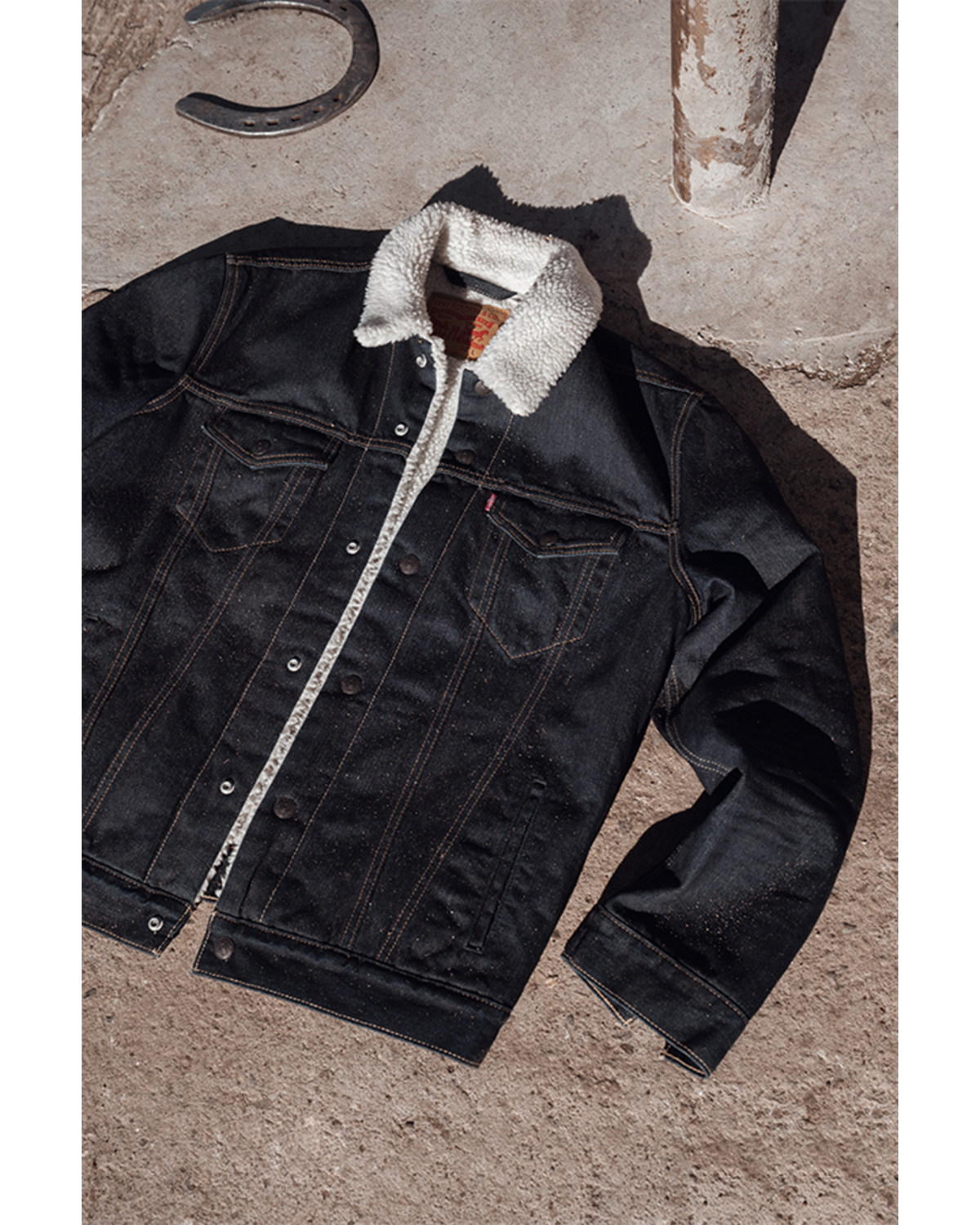 levis borg jacket mens