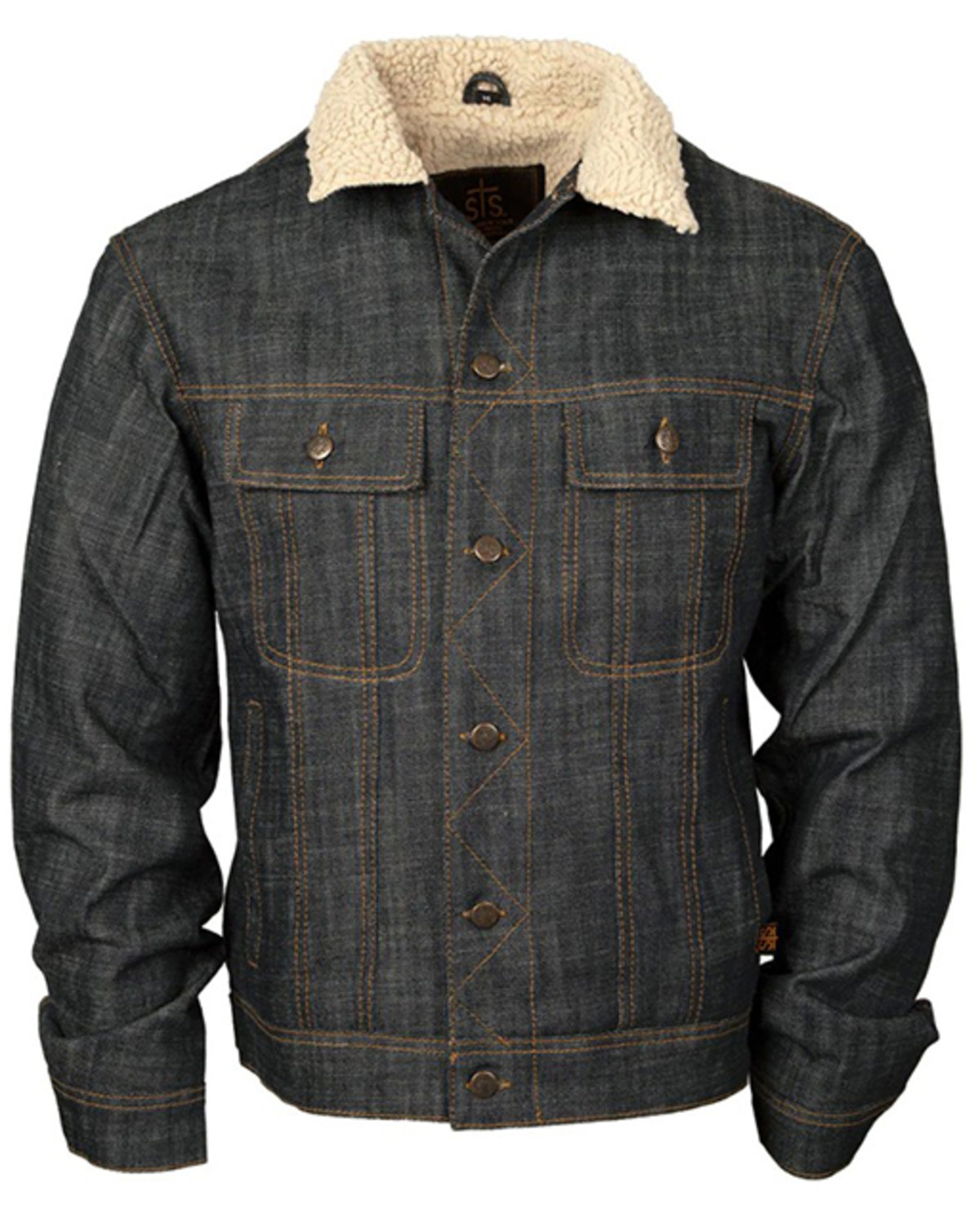 STS Ranchwear By Carroll Men's Riggins Classic Denim Jacket