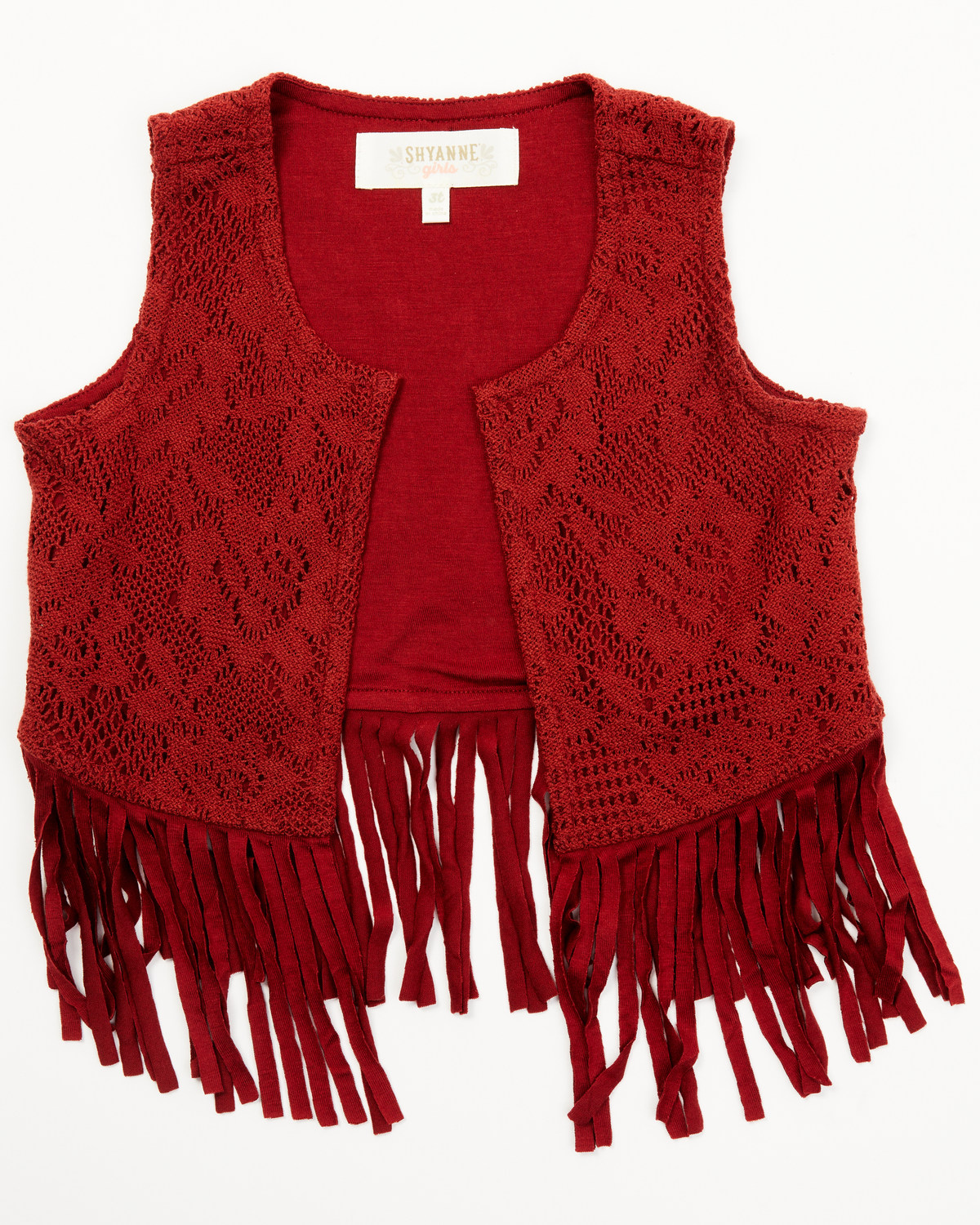 Shyanne Toddler Girls' Lace Fringe Vest
