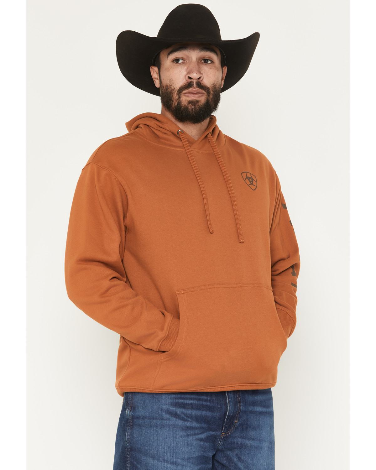Ariat Men's Logo Graphic Hooded Sweatshirt