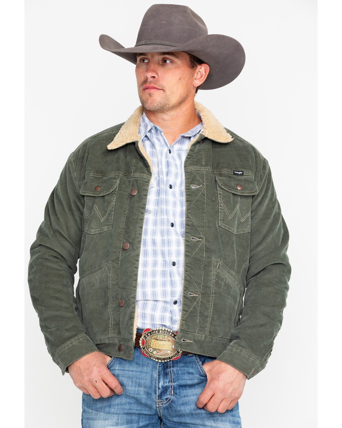 wrangler heritage sherpa jacket