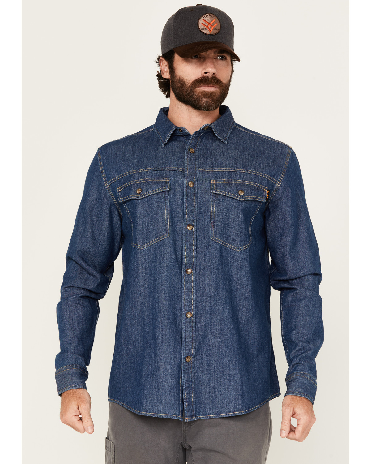 Big and tall long sleeve work shirts store