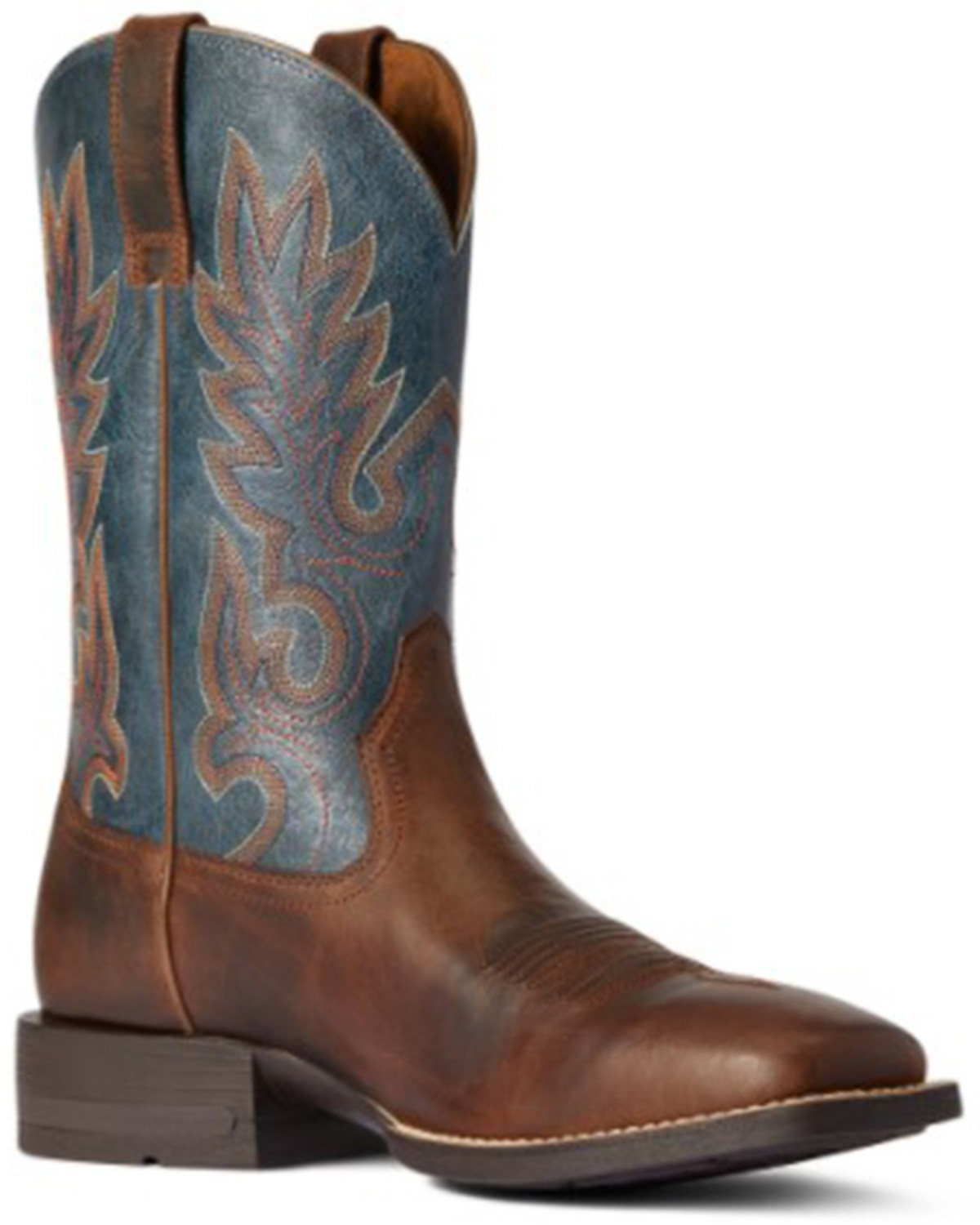 Ariat Men's Layton Western Performance Boots - Broad Square Toe
