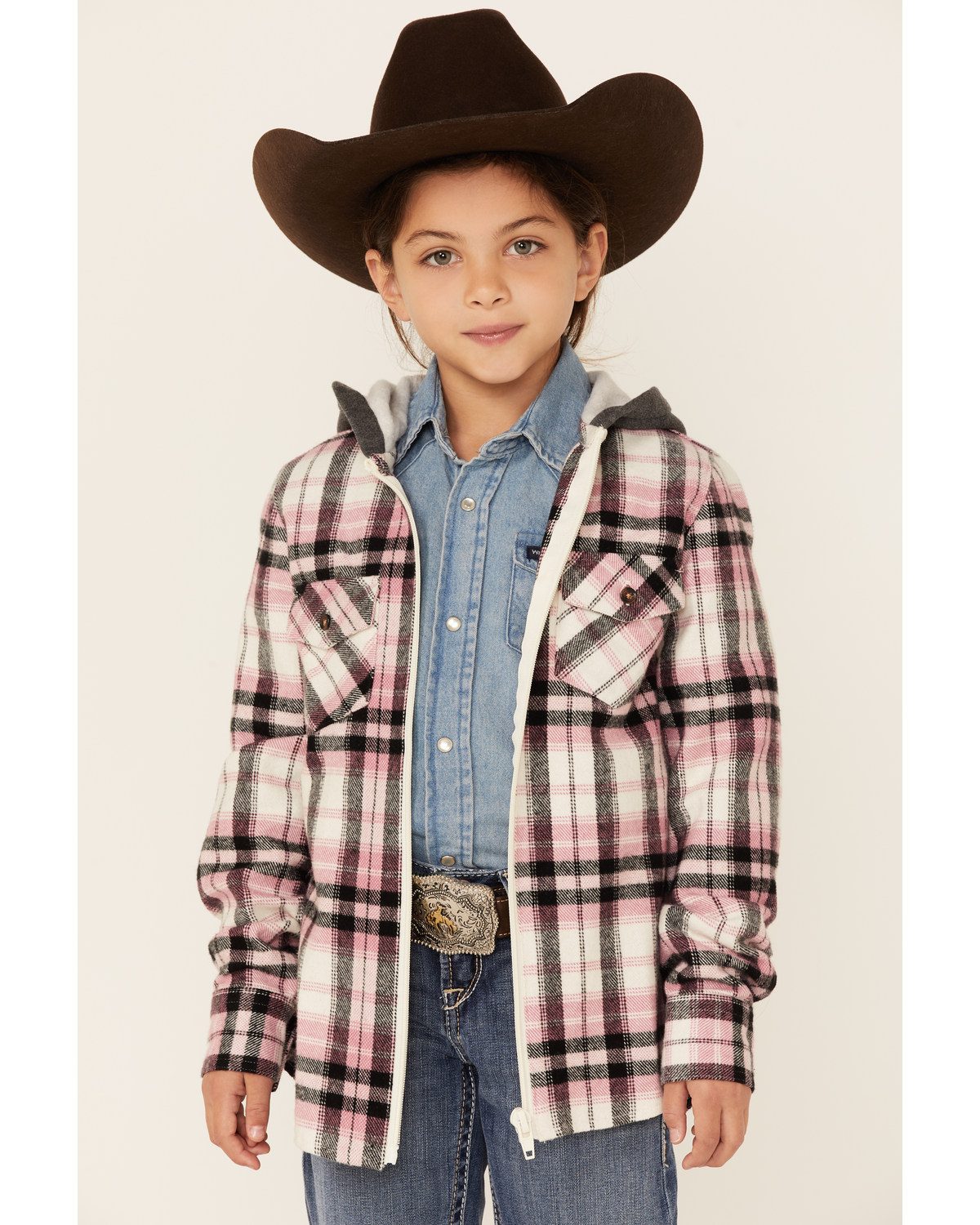 girls plaid jacket