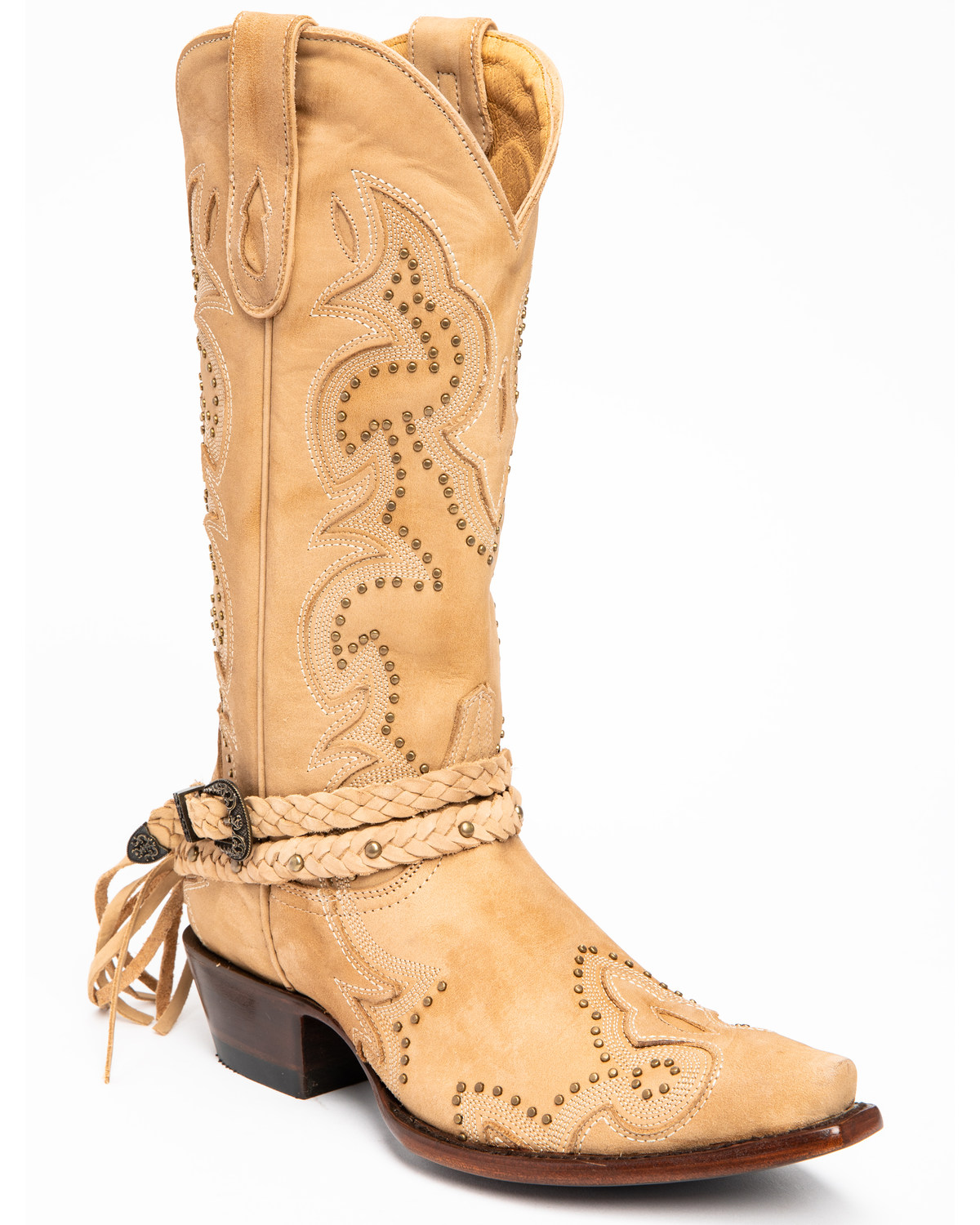 ivory cowboy boots
