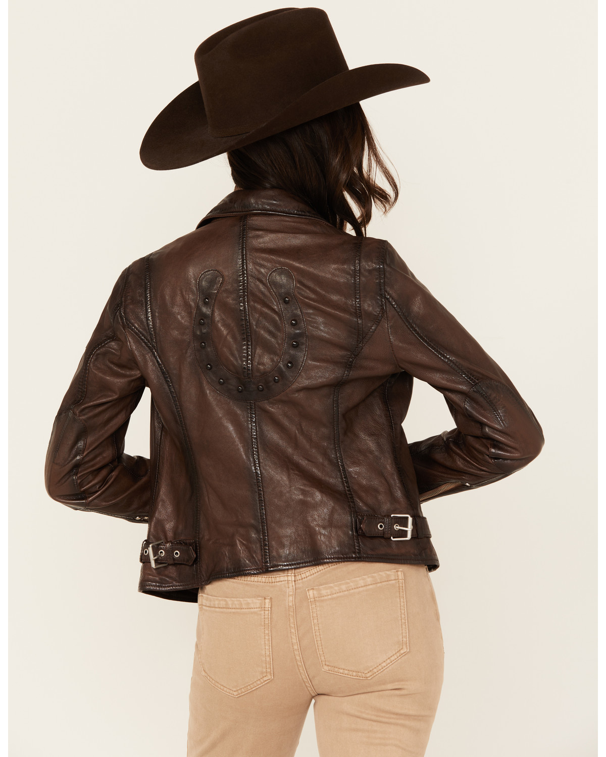 Mauritius Leather Women's Boot Barn Exclusive Lucky Horseshoe Jacket