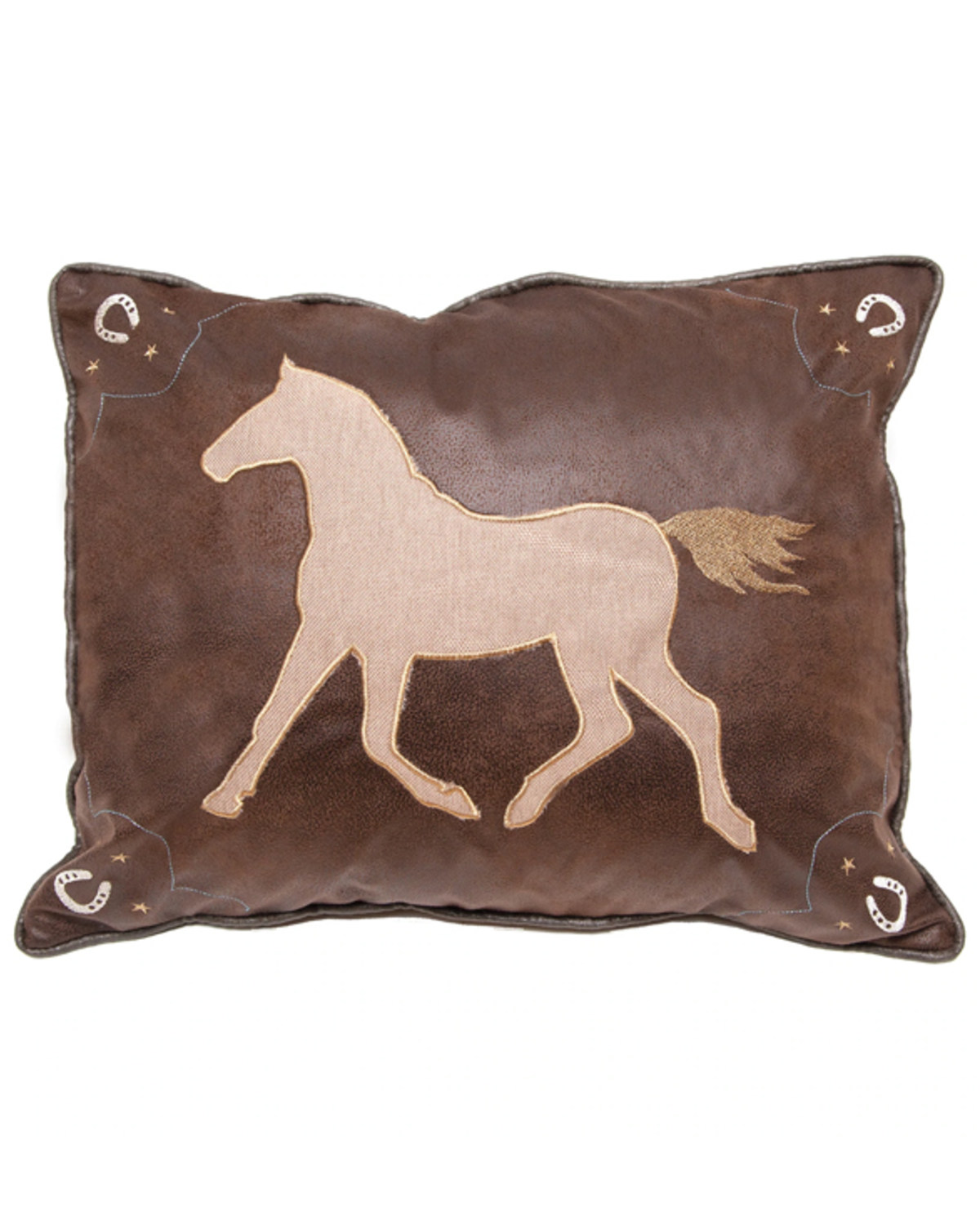 Carstens Home Lucky Horse Decorative Throw Pillow