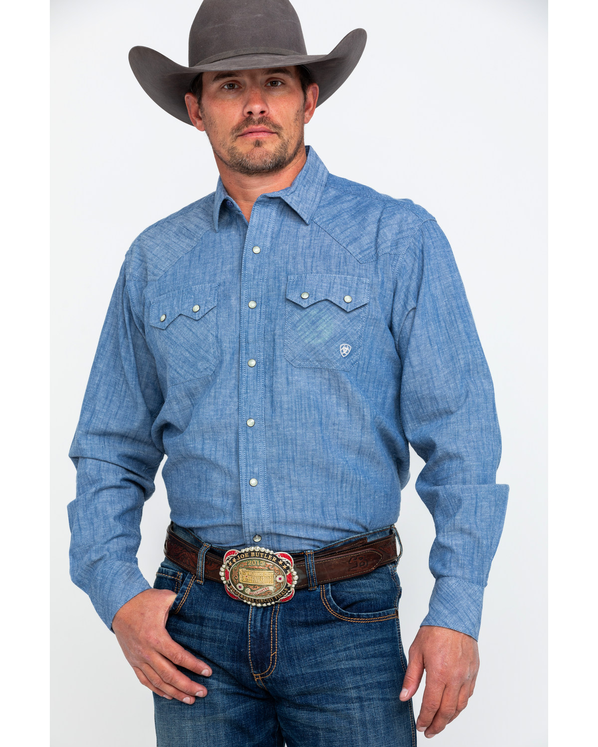 ariat denim shirt