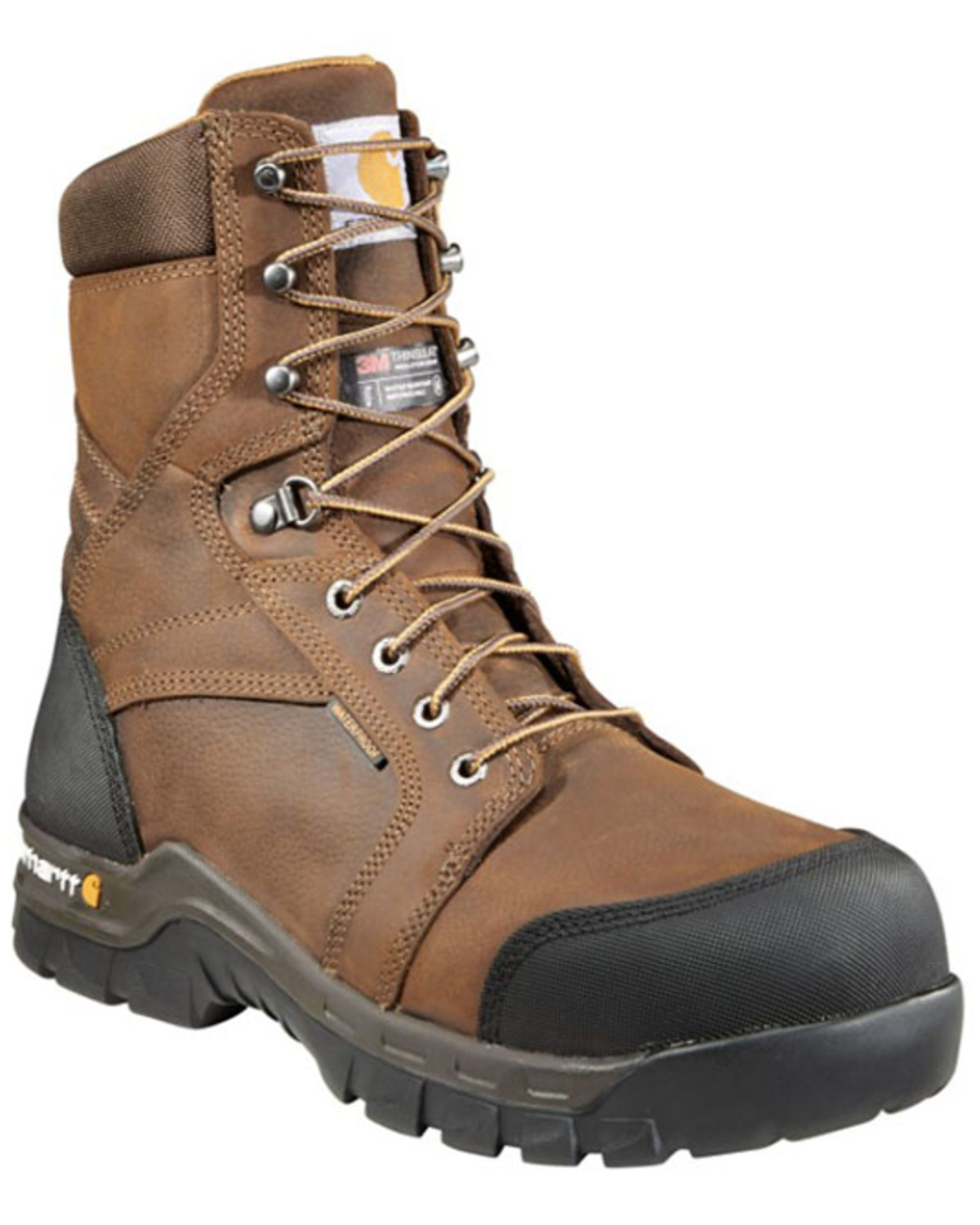 Carhartt Men's 8" Rugged Flex Waterproof Insulated Work Boots - Composite Toe