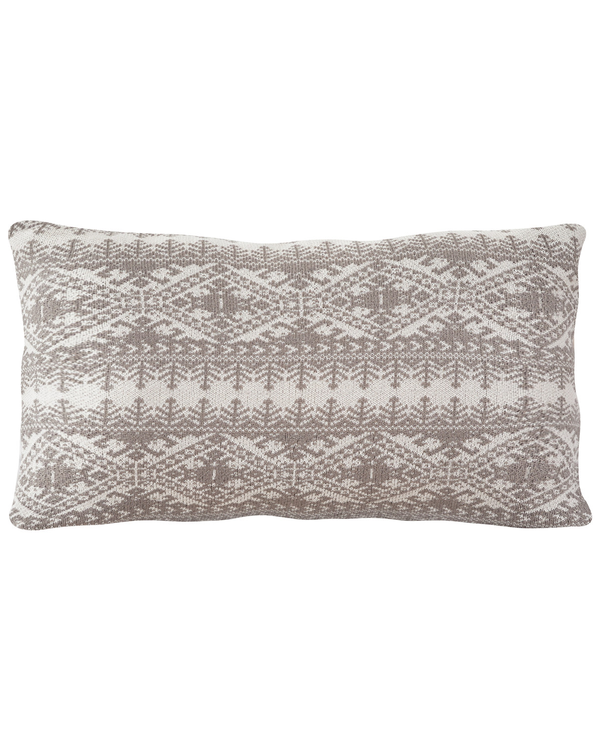 HiEnd Accents Fair Isle Knit Body Pillow