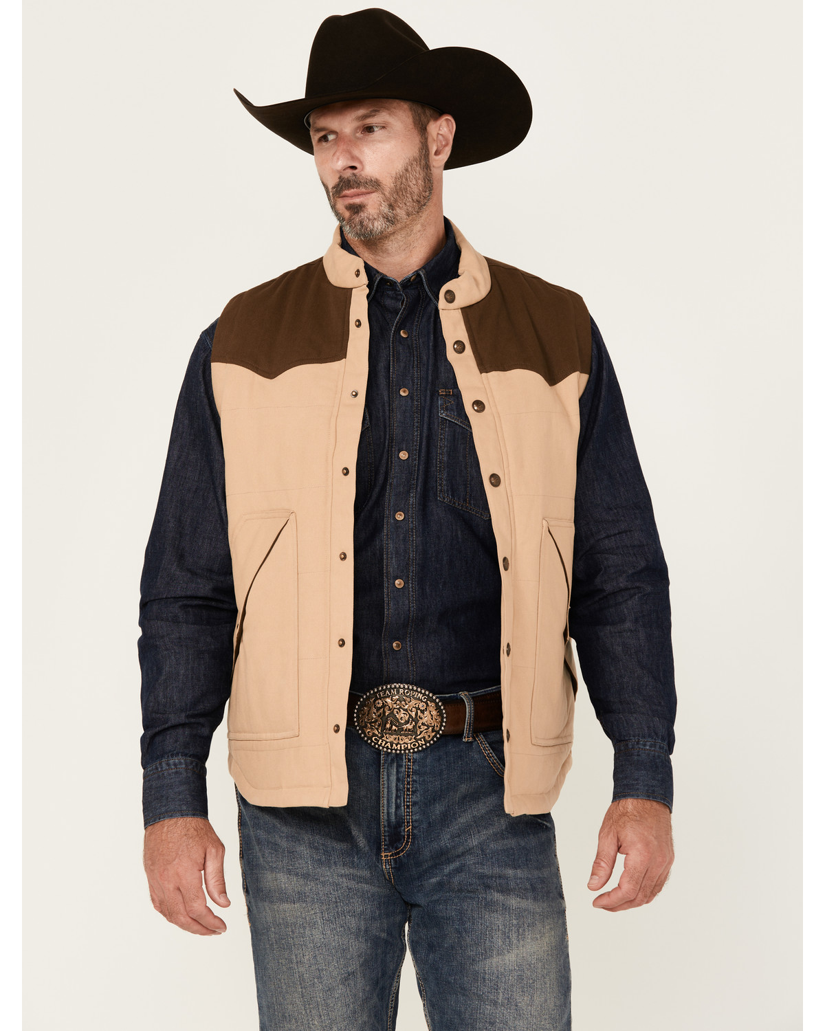 Cripple Creek Men's Color Block Concealed Carry Vest