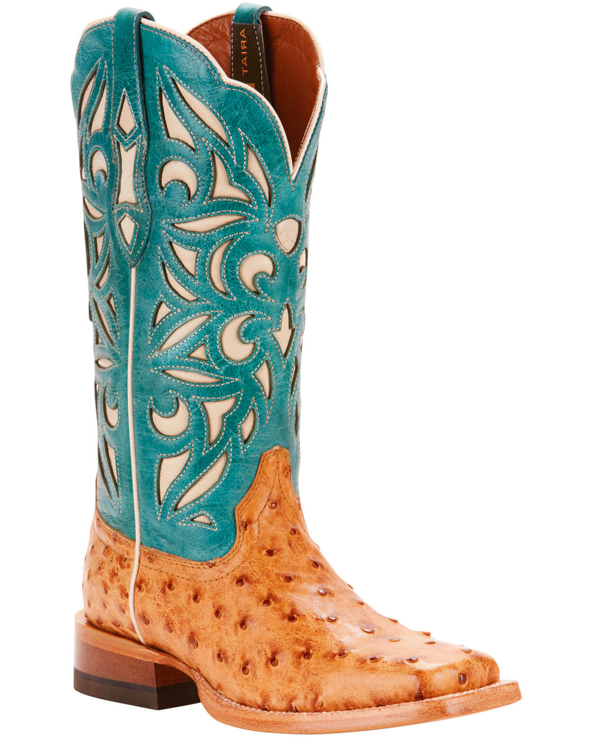 womens ostrich western boots