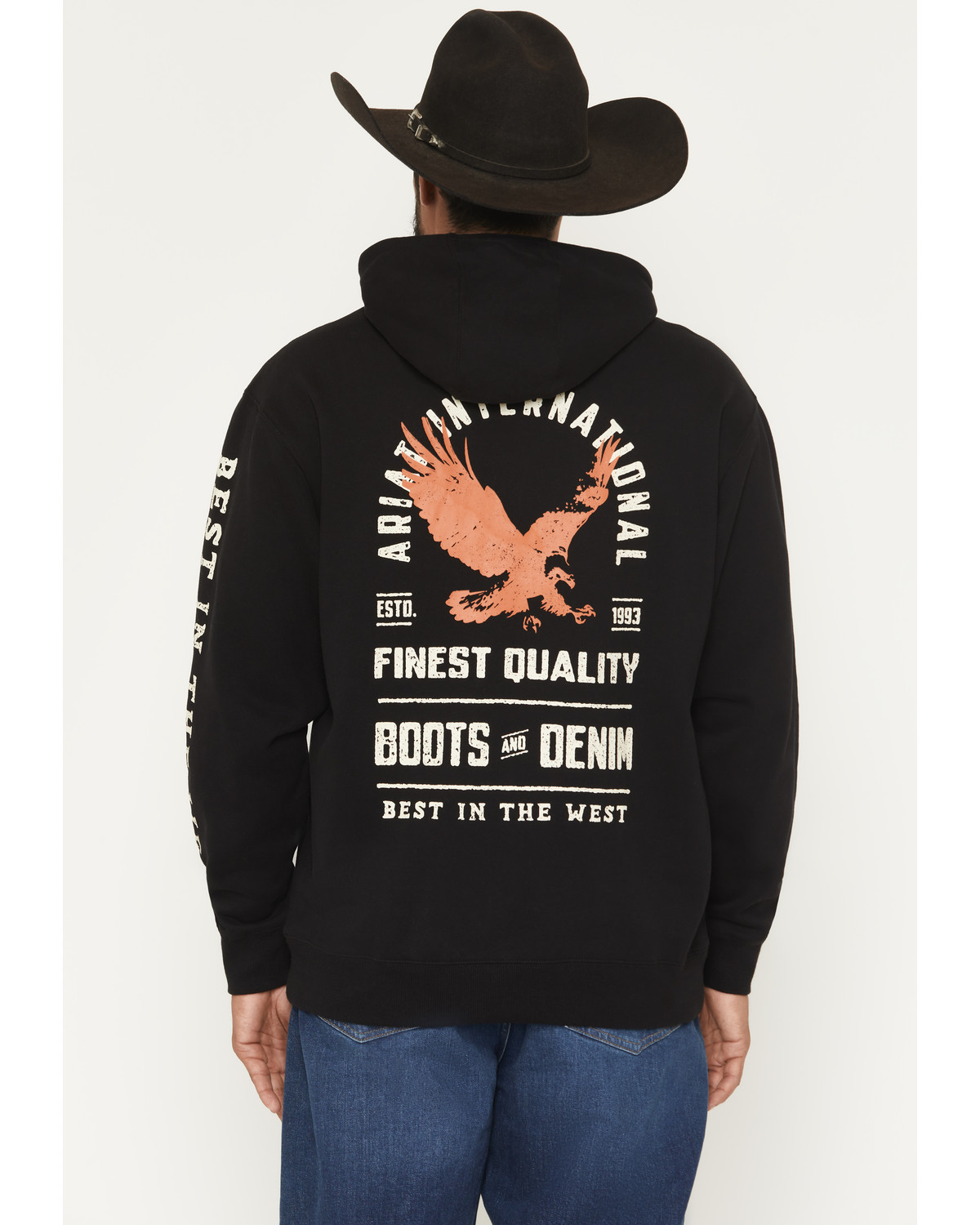 Ariat Men's Eagle Graphic Hooded Sweatshirt