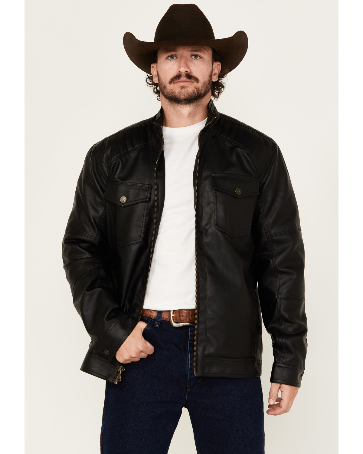 Cody James Men's Houston 2.0 Pantera Moto Jacket