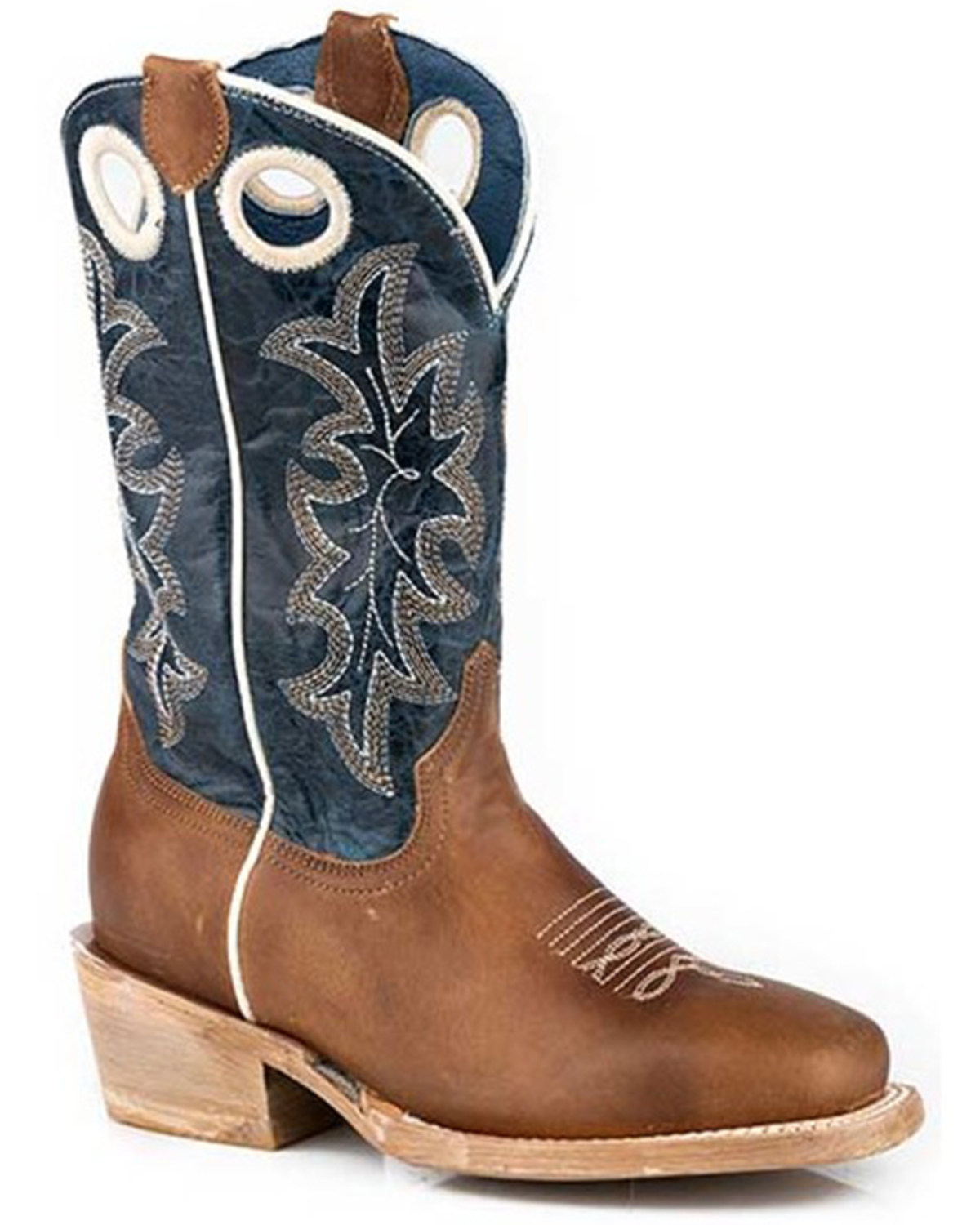 Roper Little Boys' Ride Em' Cowboy Western Boots - Square Toe