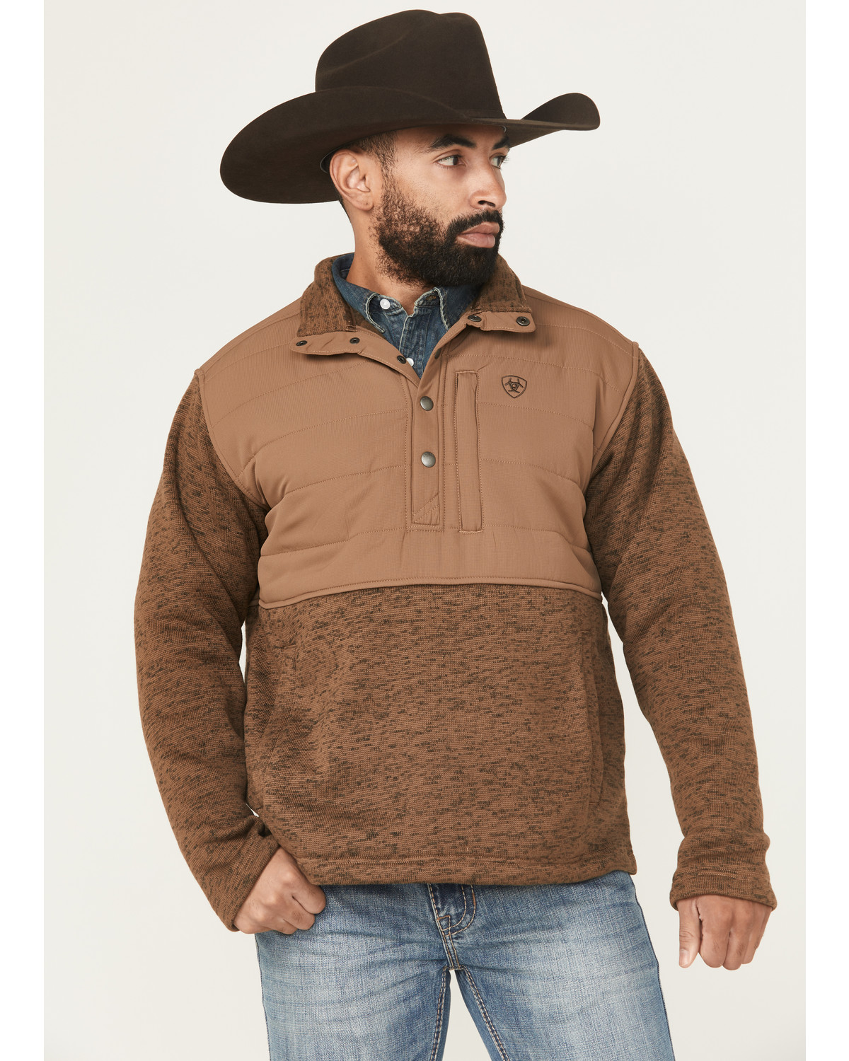 Ariat Men's Caldwell Reinforced Snap Pullover