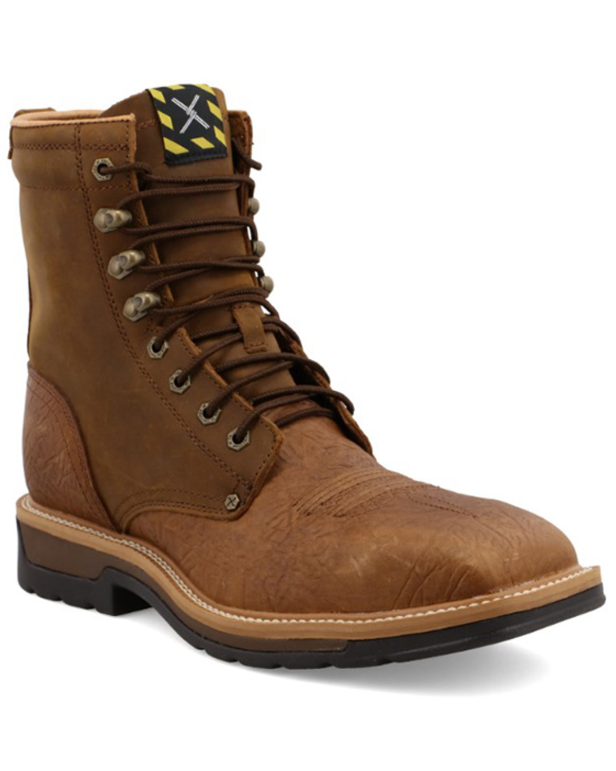 lace up safety toe boots