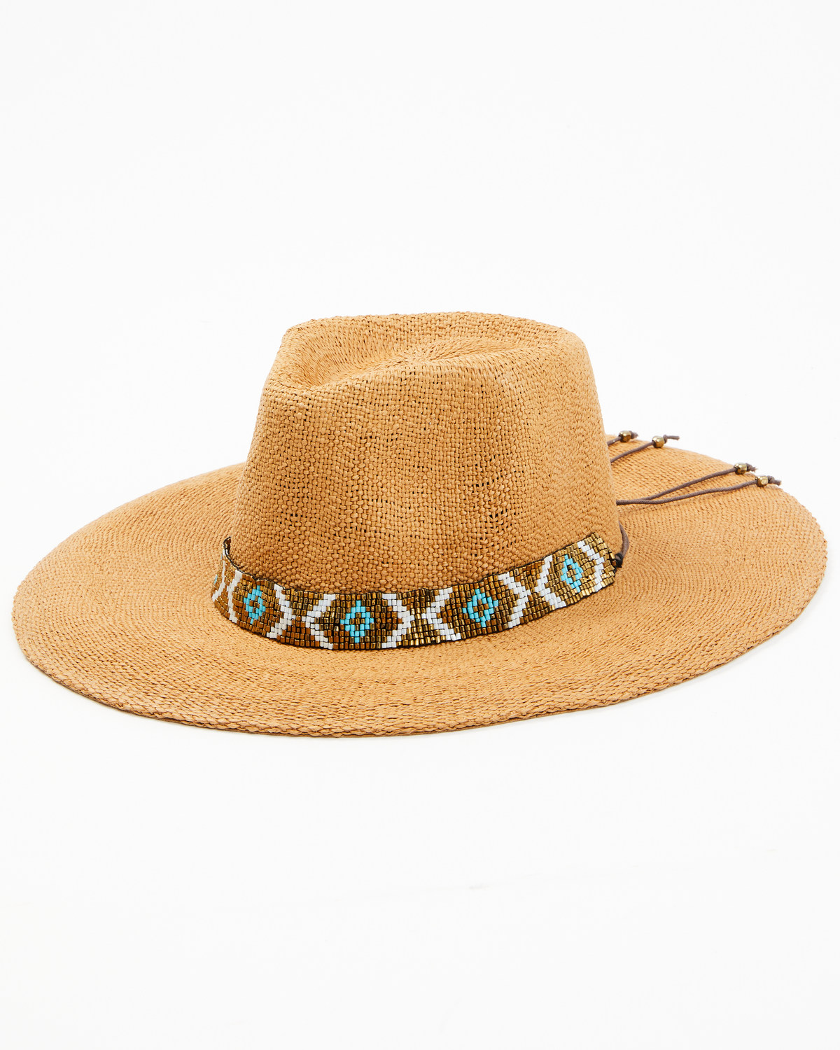 Nikki Beach Women's Straw Rancher Hat