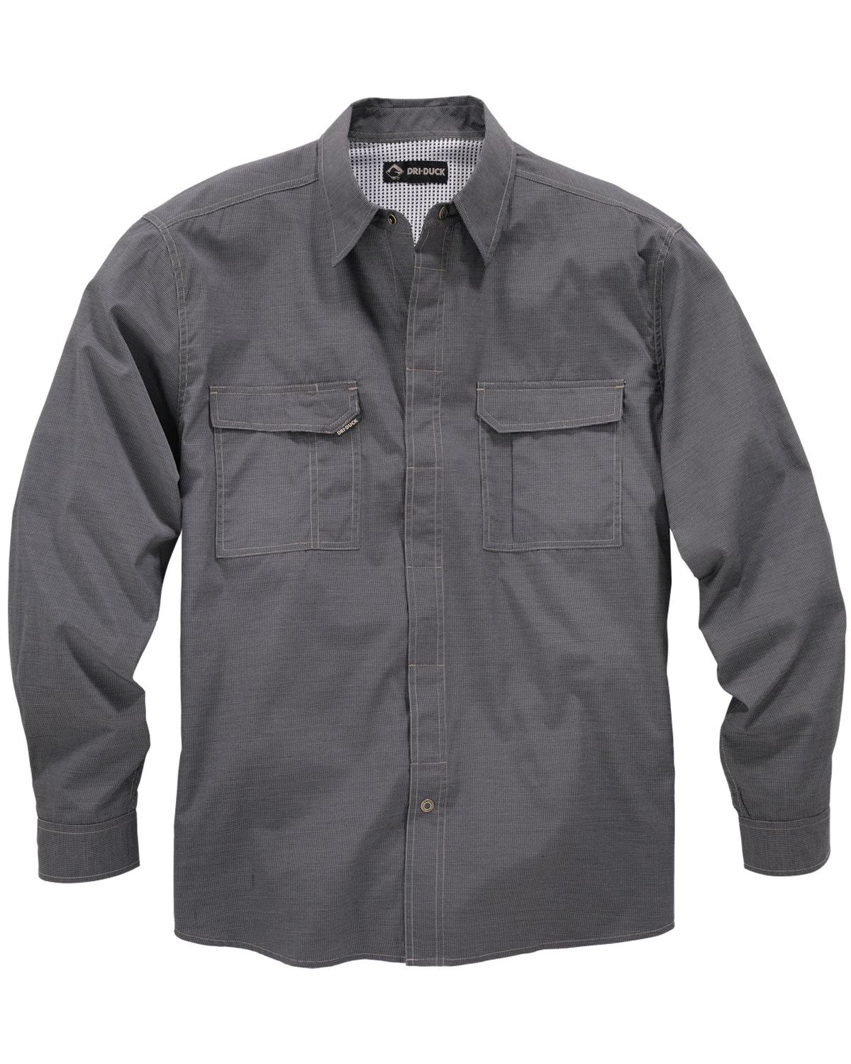 Dri Duck Men's Field Long Sleeve Work Shirt - Big & Tall