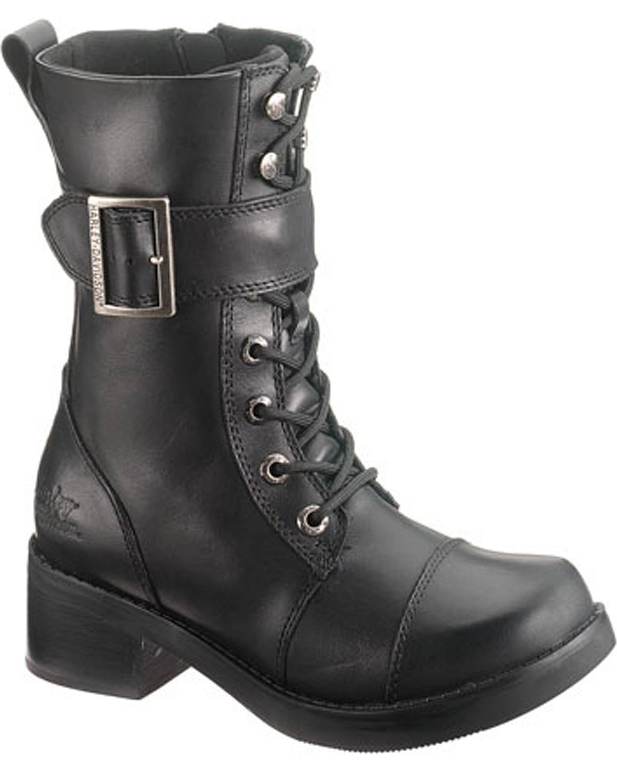 womens black casual boots